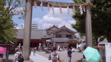 Senso-Ji Tapınağı Tokyo - ünlü içinde Asakusa Sensoji - Tokyo, Japonya - 12 Haziran 2018