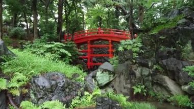 Japon Bahçe Korakuen Tokyo - Tokyo, Japonya - 12 Haziran 2018