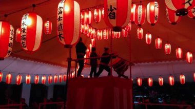 Büyük kutlama - yıllık ziyafete Hie tapınak Tokyo - Tokyo, Japonya - 15 Haziran 2018