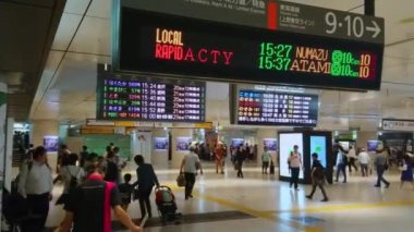 Tokyo İstasyonu - büyük Merkez İstasyonu şehir - Tokyo, Japonya - 12 Haziran 2018