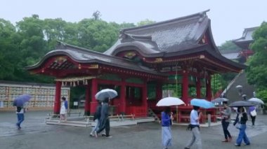 Hataage Benzaiten tapınak Kamakura - Kamakura, Japonya - 18 Haziran 2018