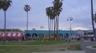 Venedik Plajı Güney Okyanusu Yürüyüşü - CALIFORNIA, ABD - 18 Mart 2019