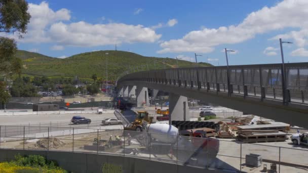 Frontera de Estados Unidos a México en San Ysidro California - CALIFORNIA, Estados Unidos - 18 DE MARZO DE 2019 — Vídeos de Stock