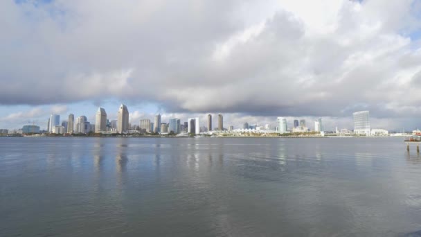 Hermosa ciudad de San Diego en un día soleado — Vídeos de Stock