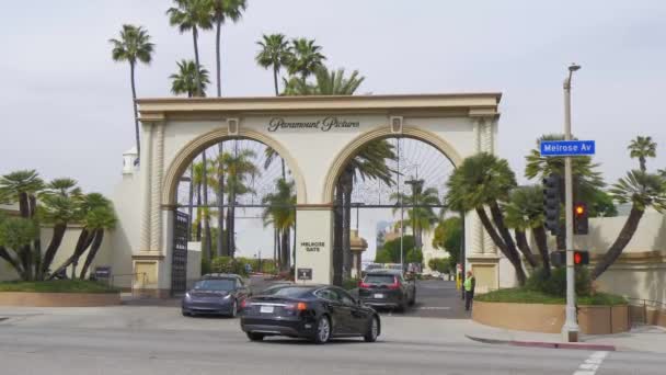 Paramount Pictures кіностудій в Лос-Анджелесі-Каліфорнія, США-18 березня 2019 — стокове відео