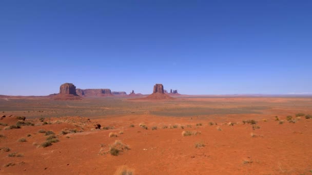 Monument Valley i Utah Oljato — Stockvideo