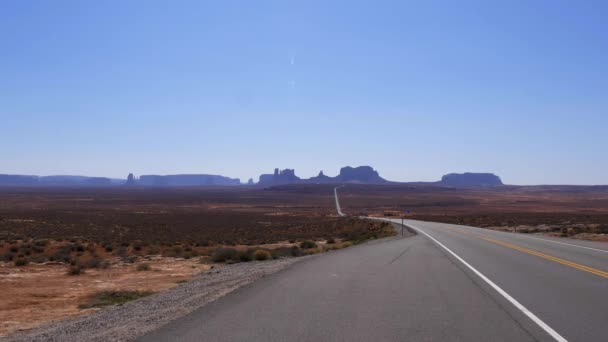 Monumentenvallei in Utah Oljato — Stockvideo