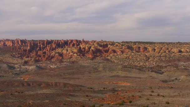 Arches nationalpark i Utah - berömda landmärke — Stockvideo