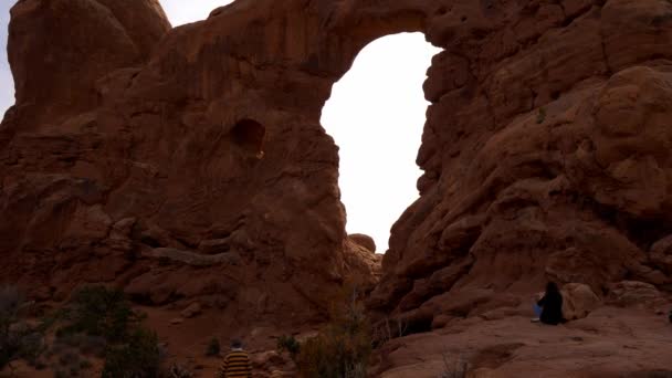 Parc national des Arches en Utah - UTAH, États-Unis - 20 MARS 2019 — Video