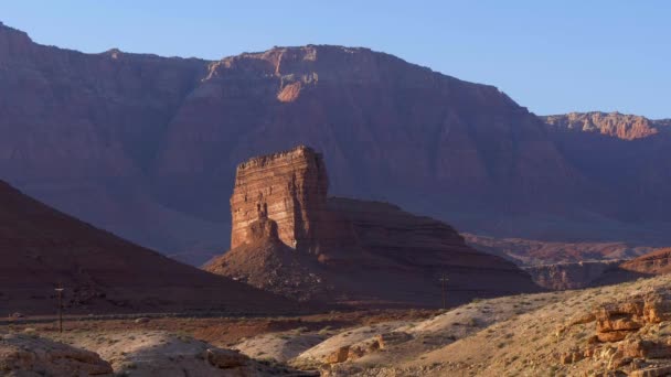 Glen Canyon in Arizona - wunderschöne Landschaft — Stockvideo