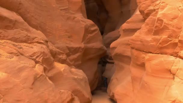 Övre Antelope Canyon i Ariziona — Stockvideo