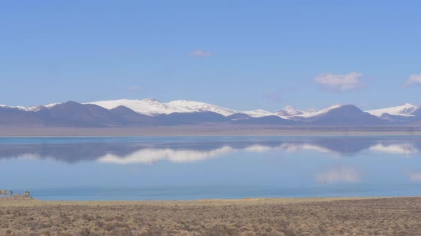 Lac Mono dans l'est de la Sierra Nevada — Video