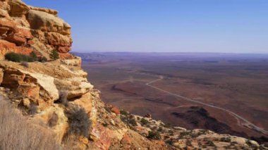 Canyonlands Ulusal Parkı 'nın nefes kesici manzarası