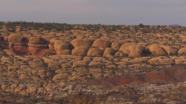 Arches National Park in Utah - famous landmark — Stock Video