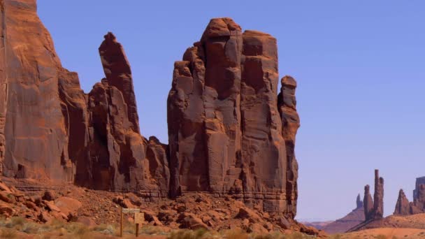 Oljato Monument Valley en Utah — Vídeos de Stock