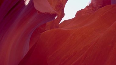 Arizona 'daki Aşağı Antilop Kanyonu - seyahat fotoğrafçılığı