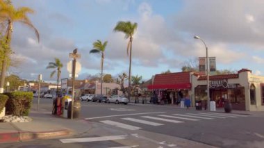 San Diego Eski Şehir Parkı Gün batımında - SAN DIEGO, ABD - 1 Nisan 2019