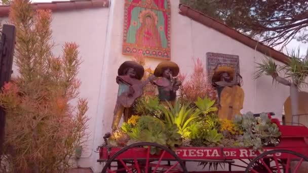 Altstadt von San Diego - Fiesta del Reys - SAN DIEGO, USA - 1. April 2019 — Stockvideo