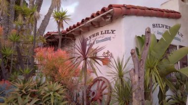 Old Town San Diego Eyalet Parkı Gün batımında - SAN DIEGO, ABD - 1 Nisan 2019