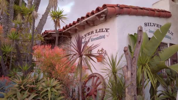 Old Town San Diego State Park al atardecer - SAN DIEGO, Estados Unidos - 1 DE ABRIL DE 2019 — Vídeos de Stock