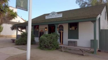 San Diego Eski Şehir Parkı Gün batımında - SAN DIEGO, ABD - 1 Nisan 2019