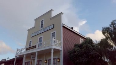 San Diego Eski Şehir Parkı Gün batımında - SAN DIEGO, ABD - 1 Nisan 2019