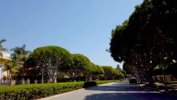 Парк садов Беверли-Хиллз в Лос-Анджелесе - ЛОС-Энджелз, США - 1 апреля 2019 года — стоковое видео
