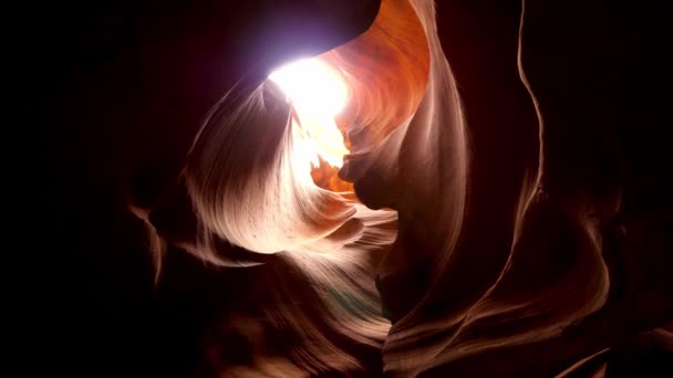 Upper Antelope Canyon in Arizona — Stock Video