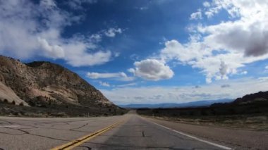 Utah 'taki Kar Kanyonu' nda POV Yolu