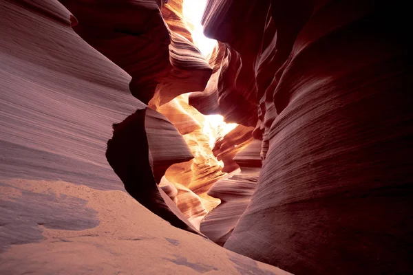 Verdensberømte Antelope Canyon Fantastisk Landskap Reisefotografering – stockfoto