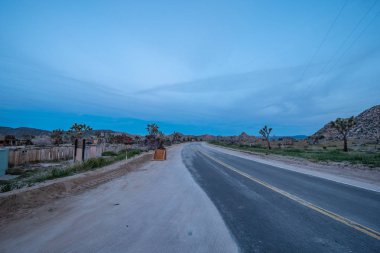 Akşam Nevada çöl - seyahat fotoğrafçılığı