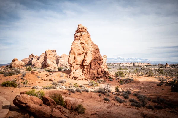 Arches Nationalpark Utah Berömda Landmärke Fotografi — Stockfoto