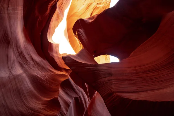 Antelope Canyon Increíbles Colores Las Rocas Arenisca Fotografía Viaje — Foto de Stock