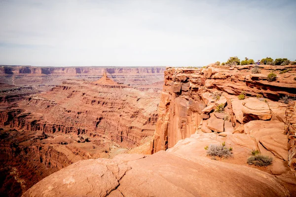 Infinite Valley Dead Horse Point Utah Travel Photography — Stock Photo, Image