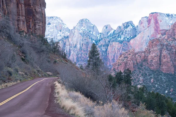 Zion Canyon Utah Paisajes Impresionantes Fotografía Viajes — Foto de Stock