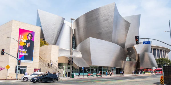 Orquesta Filarmónica Sala Conciertos Disney California Estados Unidos Marzo 2019 — Foto de Stock