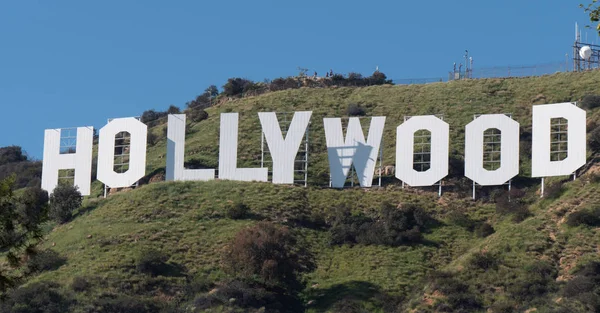 Hollywood Teken Heuvels Van Hollywood Californië Verenigde Staten Maart 2019 — Stockfoto