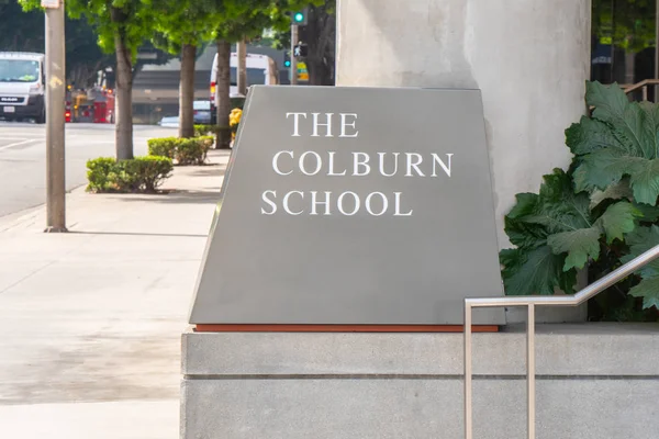 Escuela Colburn Los Ángeles California Estados Unidos Marzo 2019 —  Fotos de Stock