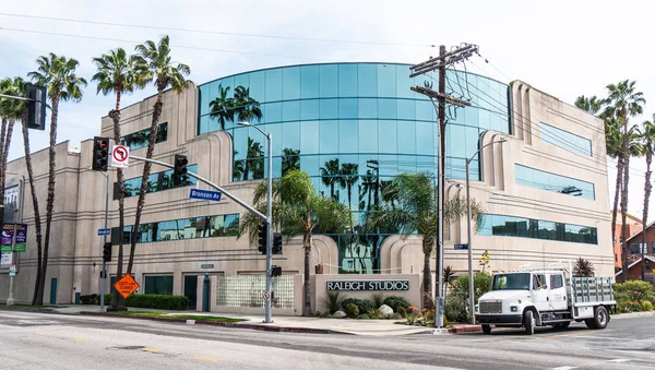 Raleigh Studios Melrose Avenue Los Angeles Kalifornia Stany Zjednoczone Marca — Zdjęcie stockowe