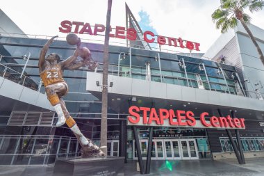 Staples Center at Downtown Los Angeles - California, Amerika Birleşik Devletleri - 18 Mart 2019