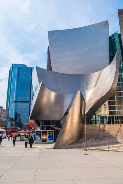 Architettura Moderna Della Disney Concert Hall Los Angeles California Stati — Foto Stock