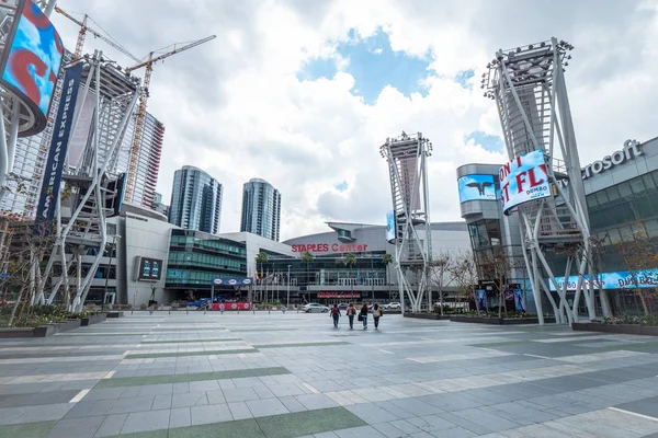 Staples Center Downtown Los Angeles Californië Verenigde Staten Maart 2019 — Stockfoto