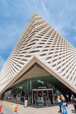 Los Angeles Downtown Geniş Sanat Müzesi - California, Amerika Birleşik Devletleri - 18 Mart 2019