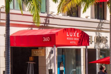 Beverly Hills Luxe Rodeo Drive Hotel - Kaliforniya, Amerika Birleşik Devletleri - 18 Mart 2019