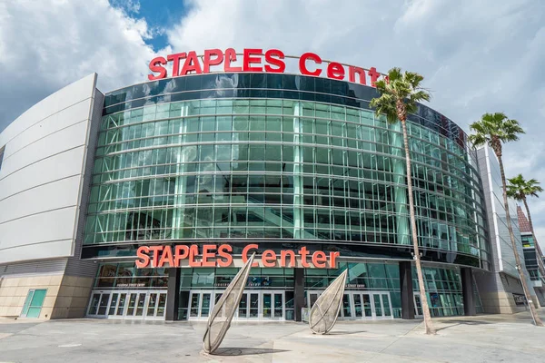 Staples Center Downtown Los Angeles California United States March 2019 — стоковое фото