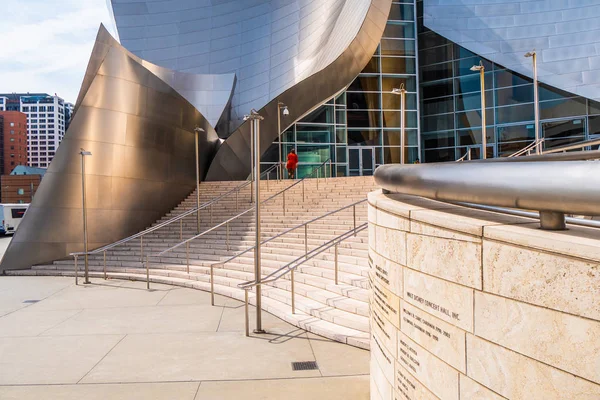 Walt Disney Concert Hall Los Angeles California United States March — Stock Photo, Image