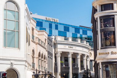 Beverly Hills Via Rodeo'da Versace Store - California, Amerika Birleşik Devletleri - 18 Mart 2019