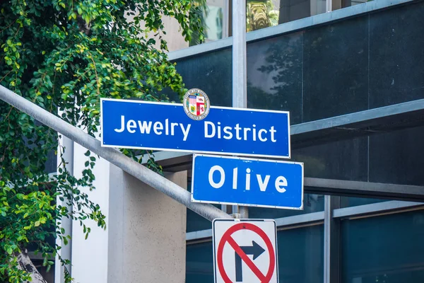 Jewelery District Downtown Los Angeles California United States March 2019 — Stock Photo, Image