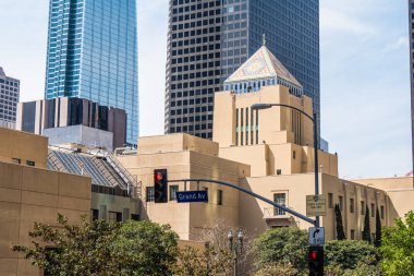 Downtown Los Angeles Central Library binası - California, Amerika Birleşik Devletleri - 18 Mart 2019