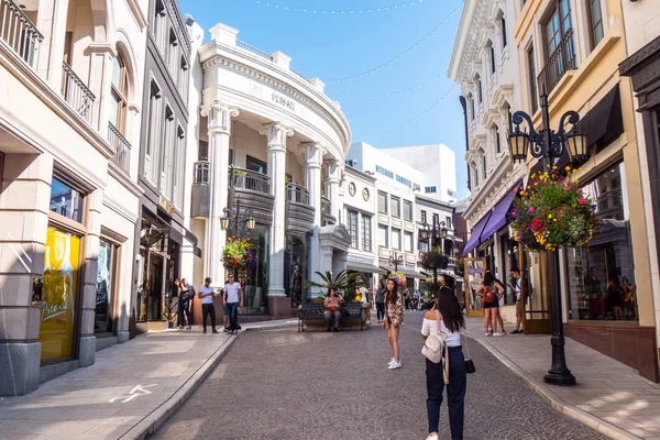 Rodeo Rodeo Drive Beverly Hills California United States March 2019 – stockfoto